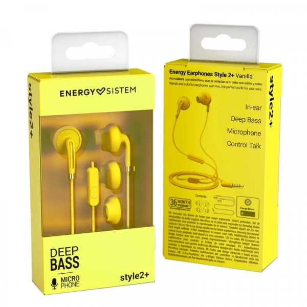 Energy Sistem Aur+Mic In ear Style 2+ Vanilla - Imagen 4