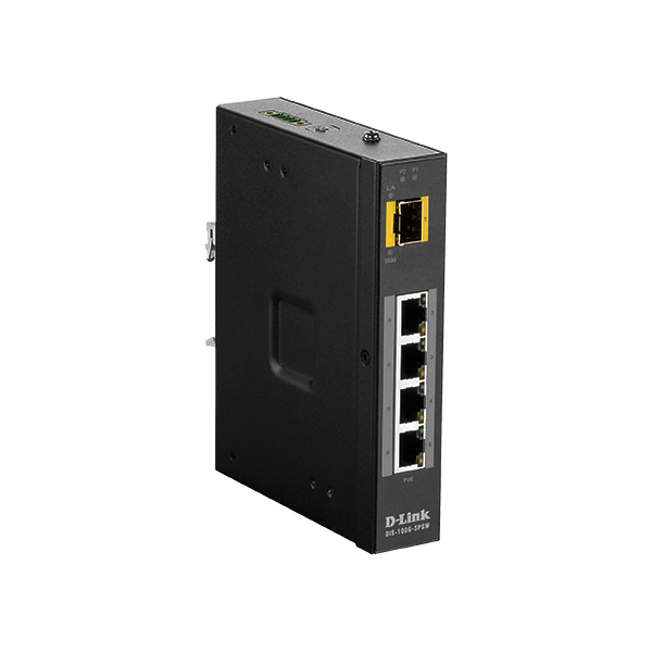 Switch Industrial D-link 4 Puertos 100-1000 - Imagen 1