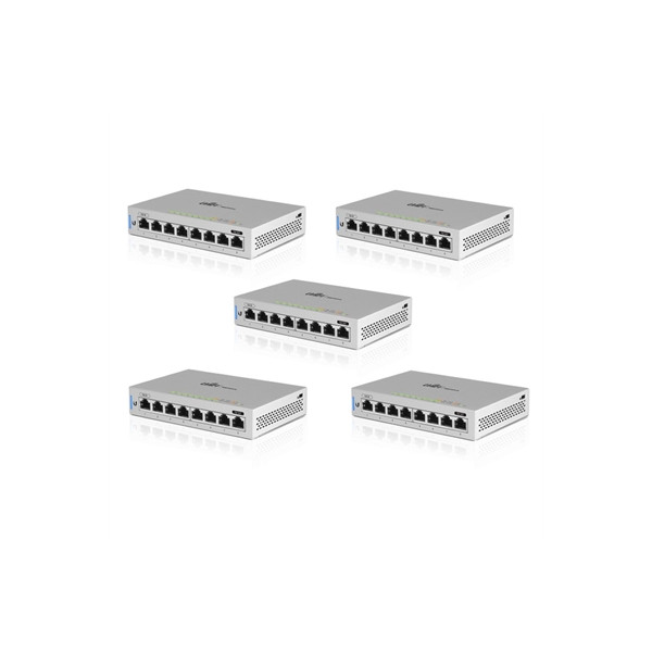 Ubiquiti UniFi Switch US-8 8xGB Pack 5 - Imagen 1