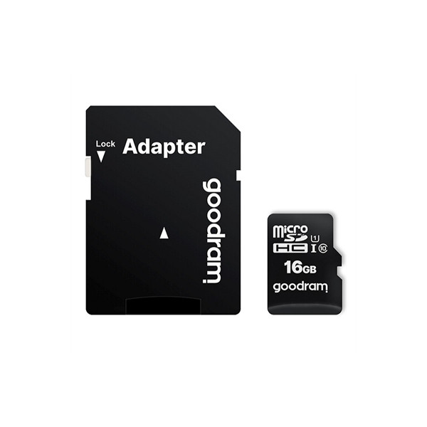 Goodram M1AA Micro SD C10 16GB c/adap - Imagen 1