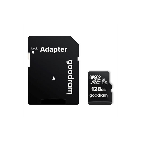 Goodram M1AA Micro SD C10 128GB w / adap - Immagine 1
