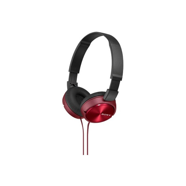 Auricolare stereo Sony MDR-ZX310 rosso e nero - Immagine 1