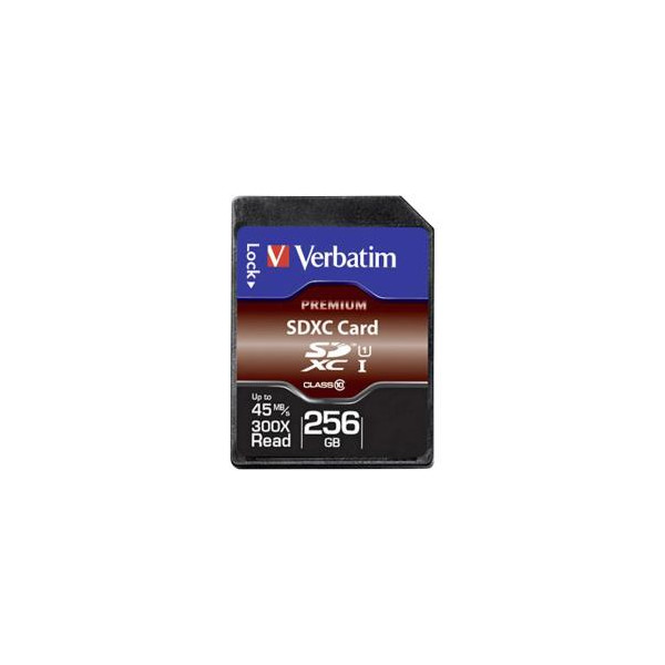 Verbatim Premium Sdxc C10/u1 256gb