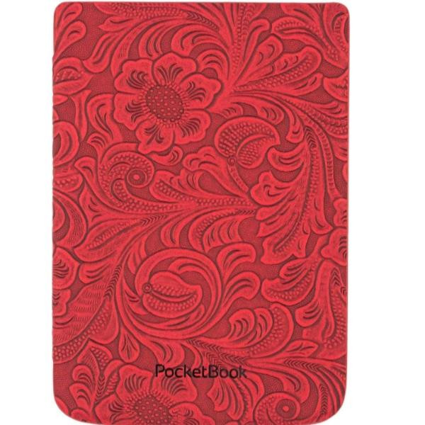 Pocketbook Copertina Pu Red Flower - Immagine 1