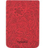 Pocketbook Cover Pu Red Flower - Imagen 1
