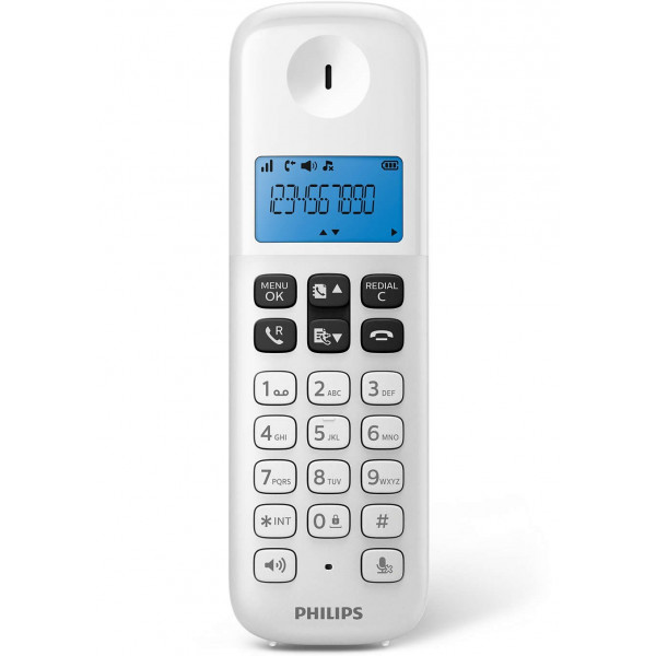 Telefono Philips D1611 Blanco - Imagen 1