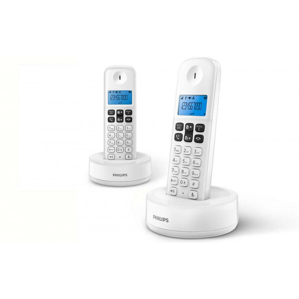 Telefono Philips Duo D1612 Bianco - Immagine 1