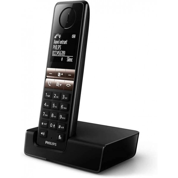 Telefono cellulare Philips D4701 Nero - Immagine 1