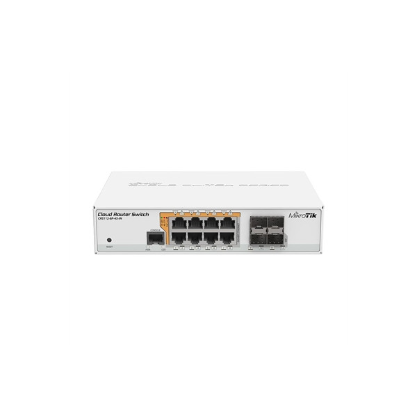 MikroTik CRS112-8P-4S-IN Switch 8xGB 4xSFP L5 - Imagen 1