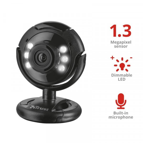 Webcam Trust Cam Spotlight Pro 1280*1024 - Immagine 1