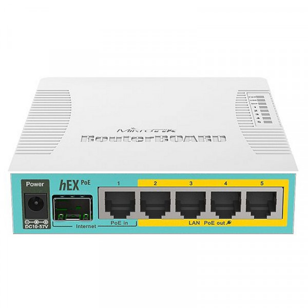 mikrotik RB960PGS hEX PoE Router 5xGB 1xSFP L4 - Immagine 2