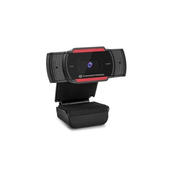 Webcam Fhd Conceptronic Usb 1080p Foco Fijo - Imagen 1
