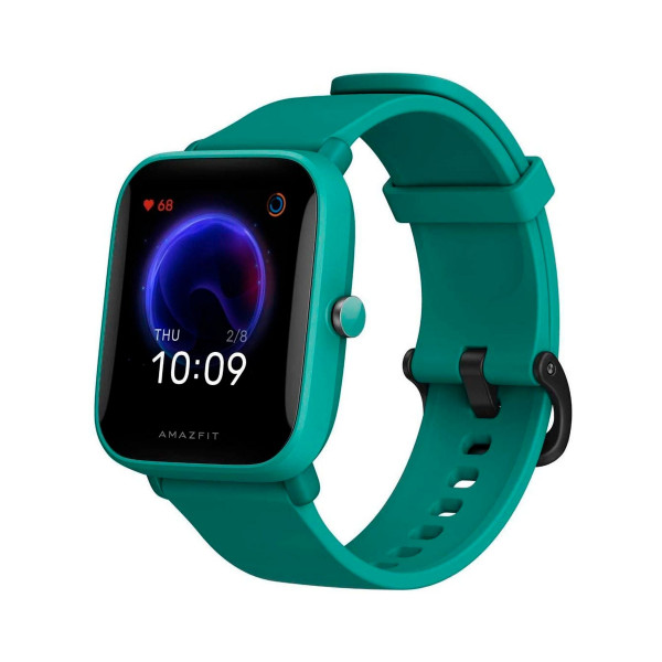Xiaomi Amazfit Bip U Green Smartwatch 1.43 '' Touch Bluetooth Monitoraggio della frequenza cardiaca Notifiche intelligenti - Imm