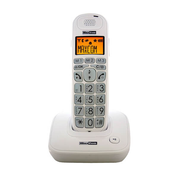 Maxcom MC6800 Teléfono inalámbrico DECT Blanco (White) - Imagen 1