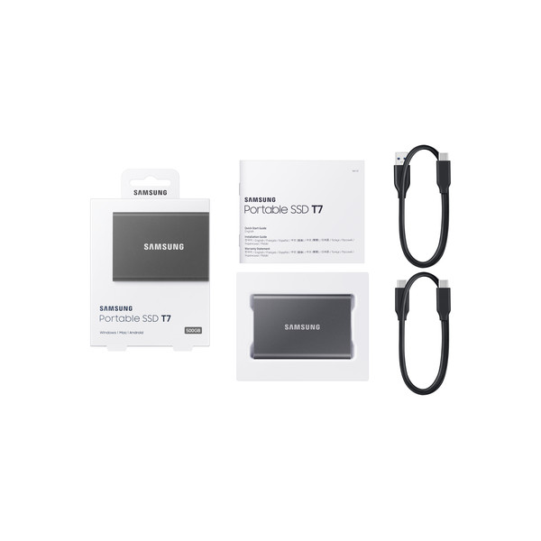 Samsung T7 500 GB Grey - Imagen 12