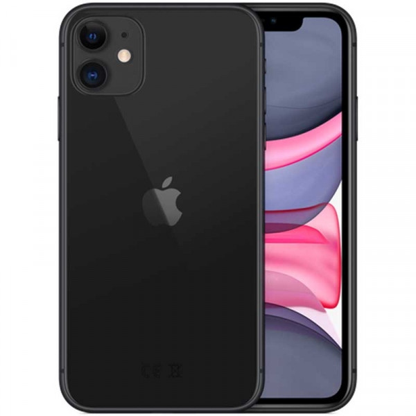 Apple iPhone 11 4G 64GB black DE - Imagen 1