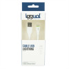 iggual Cavo USB-A/Lightning bianco da 100 cm - Immagine 1