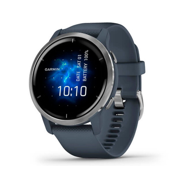 Garmin Venu 2 Gris Niebla Smartwatch Multideporte Wifi Gps Integrado Frecuencia Actividad Sueño 45mm - Imagen 1