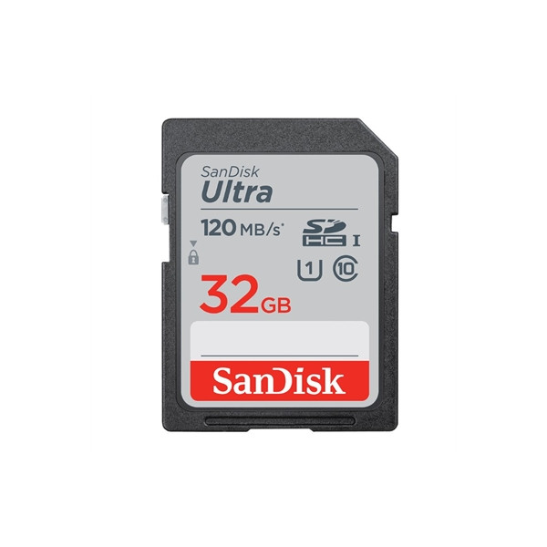 SanDisk Ultra 32GB SDHC Memory Card 120MB/s - Imagen 1
