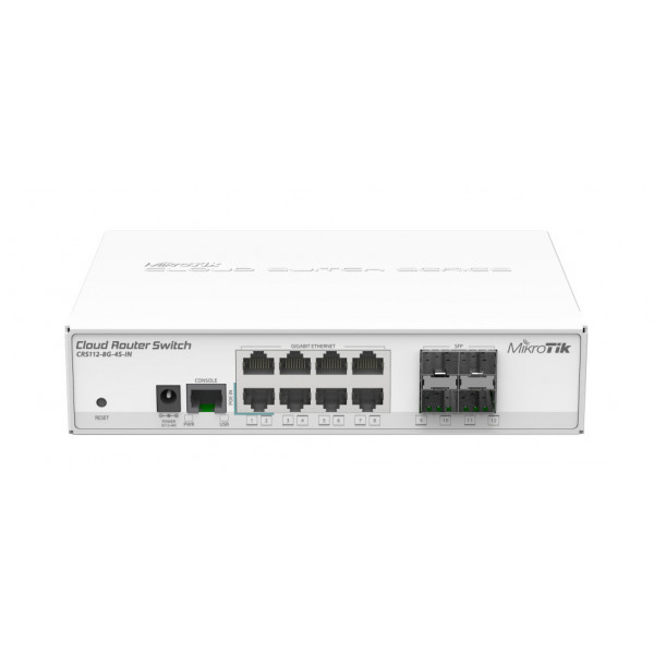 ROUTER MIKROTIK CRS112-8G-4S-IN - Imagen 1