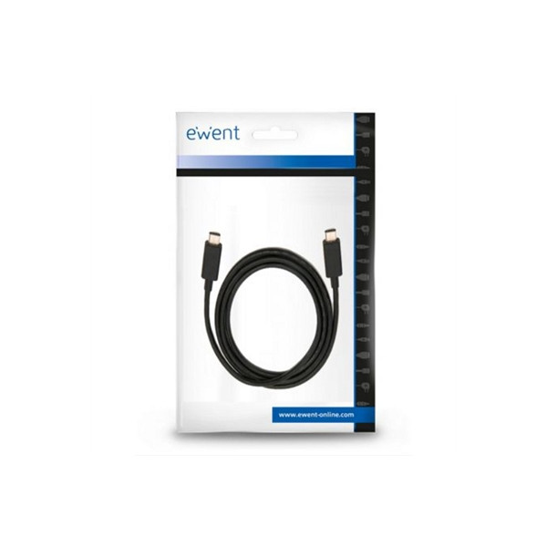 Ewent Cavo USB-C Fast Charge 60W 10Gbps, 4K 1m - Immagine 1