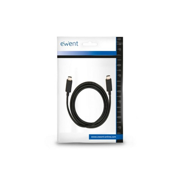 Ewent Cable USB-C CARGA RÁPIDA 100W 20Gbps 4K 1m - Imagen 1