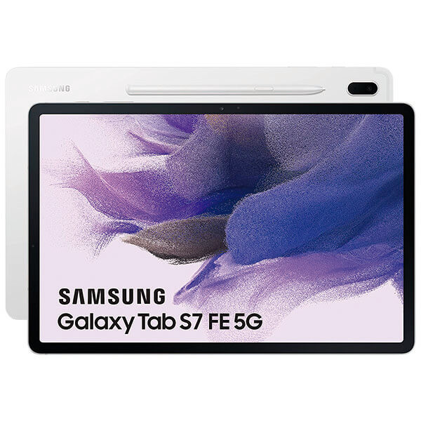 Samsung Galaxy Tab S7 FE 5G 12.4" 4GB/128GB Argento (Mystic Silver) T736 - Immagine 1