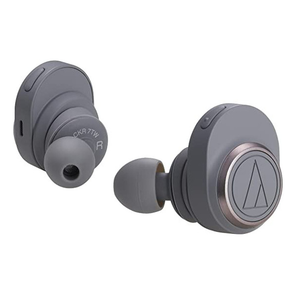 audio-technica ATH-CKR7TW True Wireless IE Headphones grey