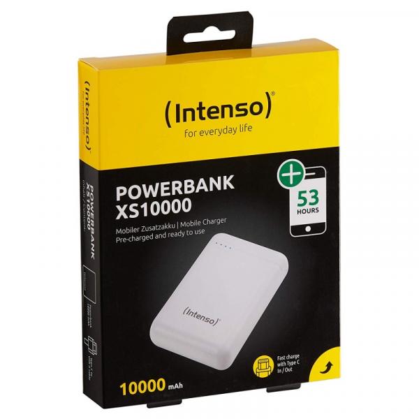 Intenso 7313530 Powerbank 10.000 mAh White Slim - Immagine 4