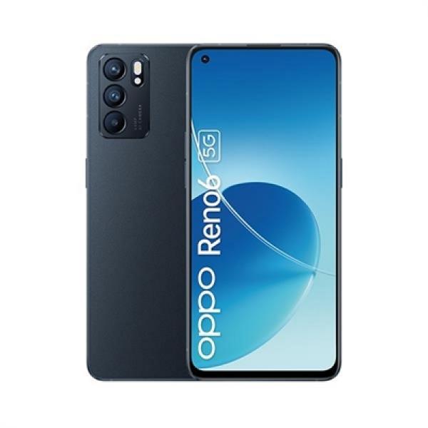 OPPO Reno6 5G 6.43" FHD + 128GB 8GB Nero - Immagine 1