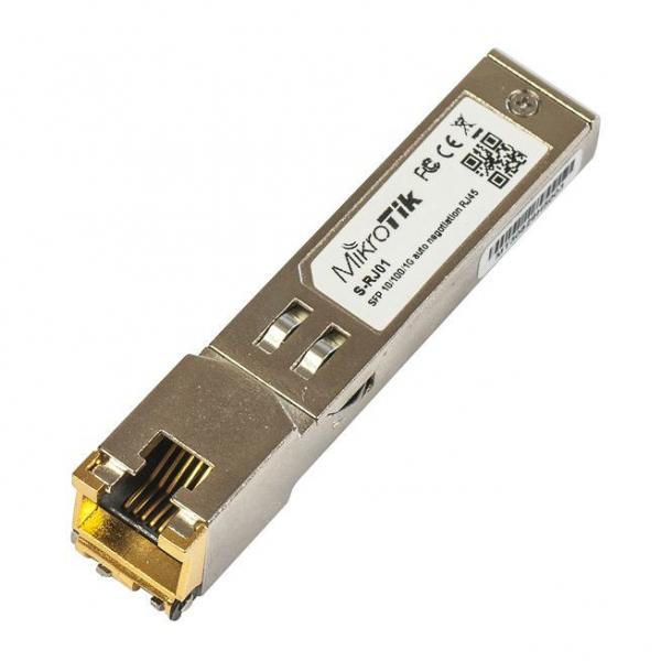 MODULO CONVERTITORE SFP MIKROTIK S-RJ01 - Immagine 1