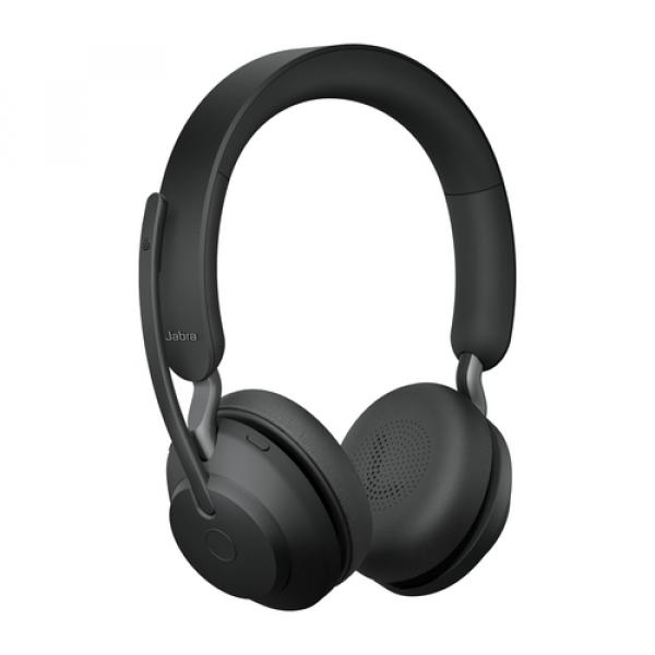 Jabra Evolve2 65 HS+Stand UC Stereo Blck - Imagen 3