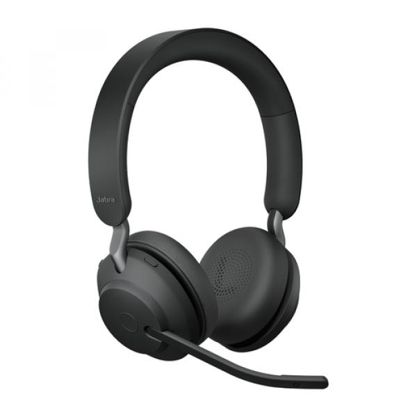 Jabra Evolve2 65 HS+Stand UC Stereo Blck - Imagen 4