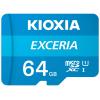 MICRO SD KIOXIA 64GB EXCERIA UHS-I C10 R100 CON ADATTATORE - Immagine 1