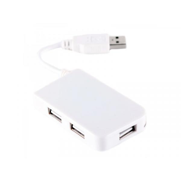 Hub USB 2.0 APPROX 4 porte bianco - Immagine 2