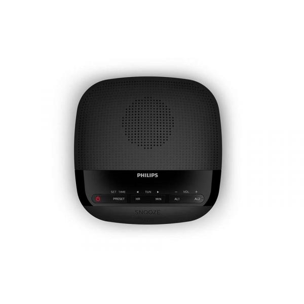 Radio Despertador Philips Tar3205 Negro 2 Alarmas - Imagen 4