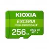 MICRO SD KIOXIA 256GB EXCERIA HIGH ENDURANCE UHS-I C10 R98 CON ADATTATORE - Immagine 1