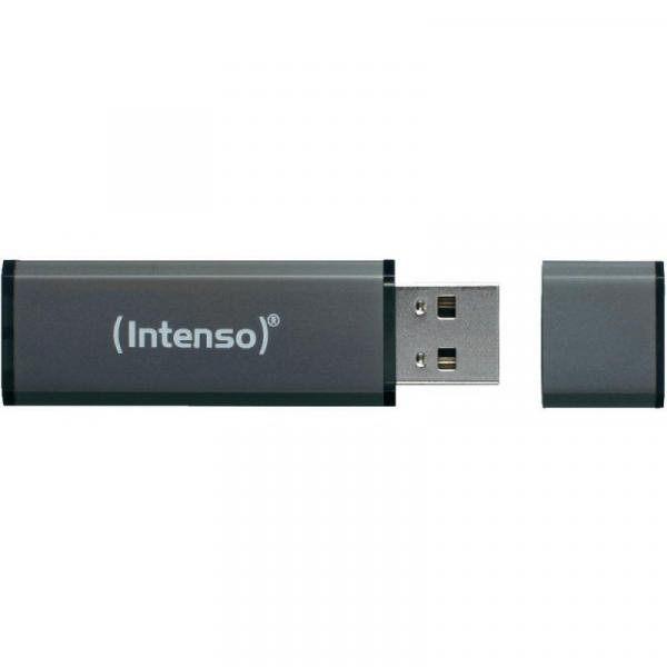 Intenso 3521461 Lápiz USB 2.0 Alu 8GB Antracita - Imagen 2