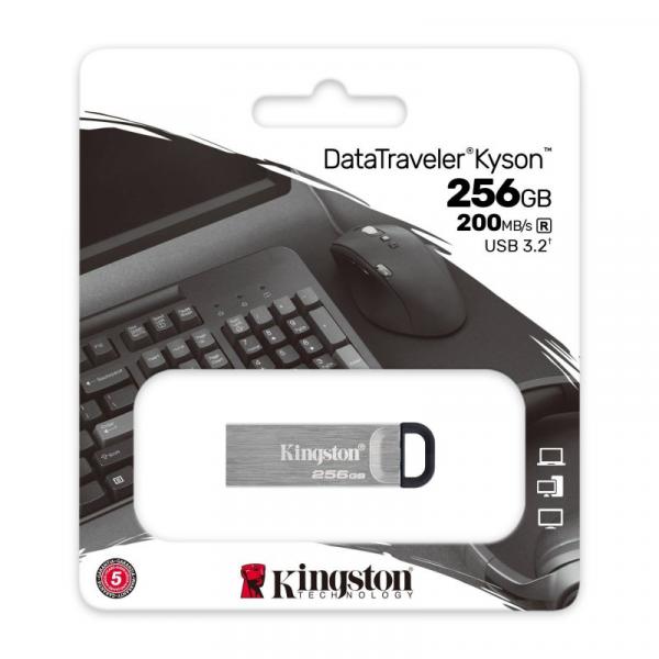 Kingston DataTraveler DTKN 256GB USB 3.2 Gen1 Plat - Imagen 3
