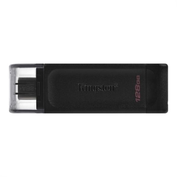 Kingston DataTraveler DT70 128GB USB C 3.2 Nero - Immagine 1