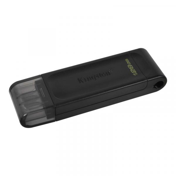Kingston DataTraveler DT70 128GB USB C 3.2 Nero - Immagine 2