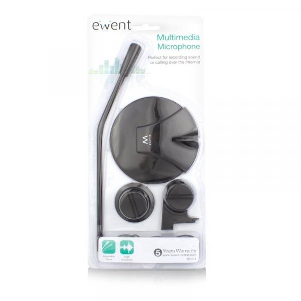 Ewent Microfono multimediale EW3550 Nero - immagine 3