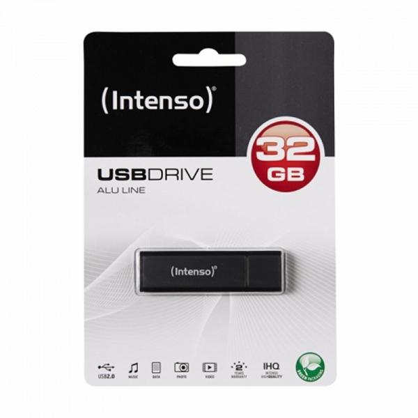 Intenso 3521481 USB 2.0 Pen Alu 32GB Antracite - Immagine 3