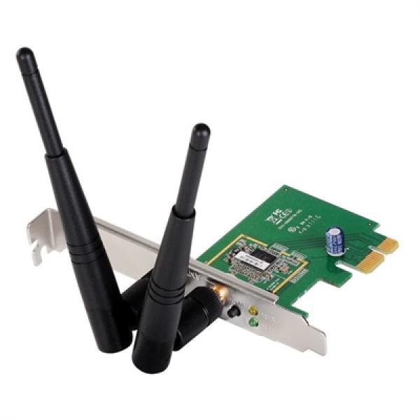 Edimax Scheda di rete WiFi PCI-E EW-7612PIN V2 N300 - Immagine 1
