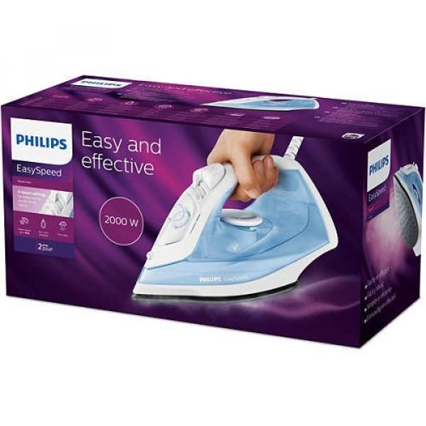 Easyspeed Gc1740 2000w Philips ferro da stiro blu - Immagine 8