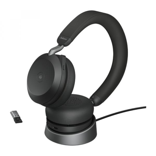 Jabra Evolve2 75 Link380a MS Stereo Blk - Imagen 4