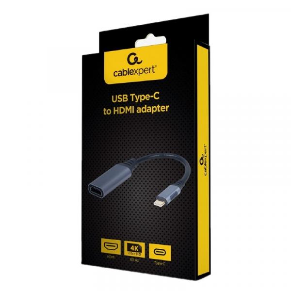 Gembird Adattatore da USB Type-C a HDMI grigio - Immagine 3