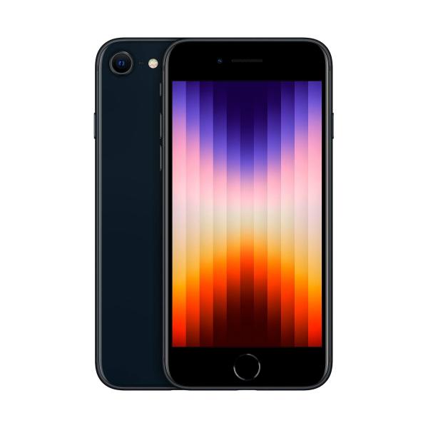Apple Iphone Se 5g Negro (midnight) / 4+128gb / 4.7" Hd+ - Imagen 1