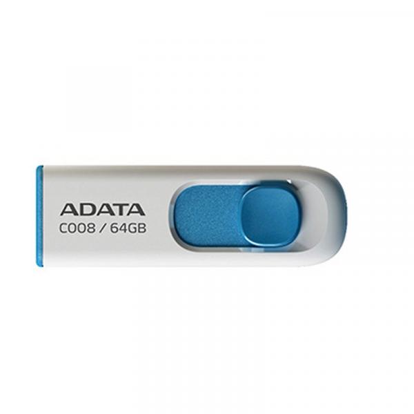 ADATA Matita USB C008 64GB USB 2.0 Bianco/Blu - Immagine 3