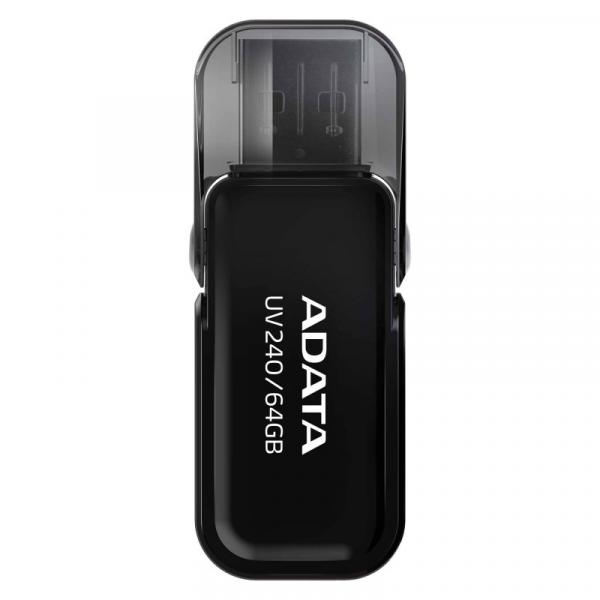 ADATA Lapiz Usb UV240 64GB USB 2.0 Negro - Imagen 2